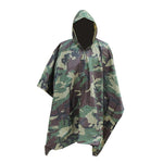 Poncho impermeable de camuflaje de supervivencia - Vignette | Survivalisme-Boutique