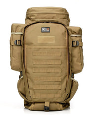Sac à dos Khaki Sac à Dos Grande Capacité Militaire